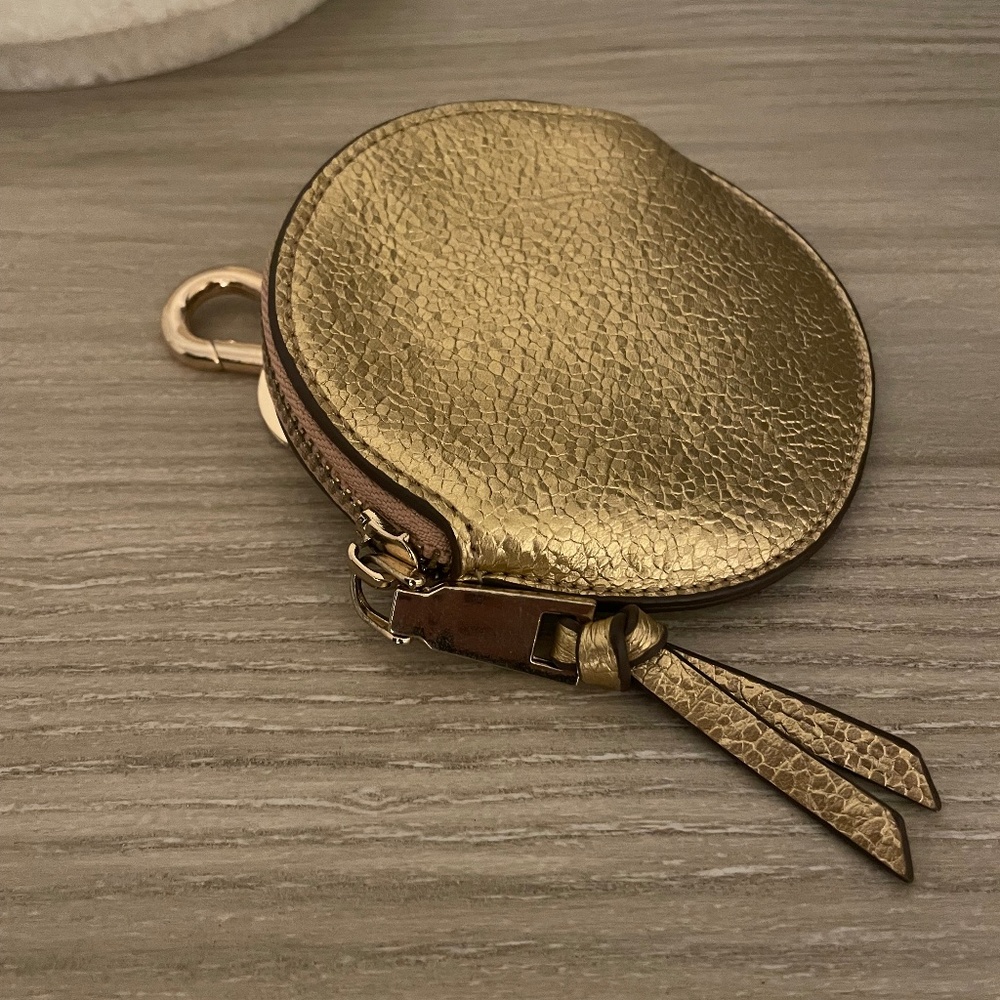 Keychain Gold Pouch